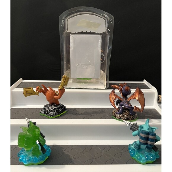 Skylanders Spyro's Adventure Figures Lot of 5 Drobot, Trigger Happy, Gill Grunt - Picture 8 of 8